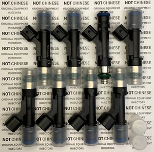 8 NEW Genuine Ford Motorsports LU47 Injectors Bosch 0280158279 Ford M-9593-LU47 - Picture 1 of 2
