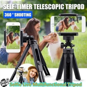 Mini Trípode Universal Ajustable 360° para Cámara y Teléfono - Viaje Compacto - Imagen 1 de 12