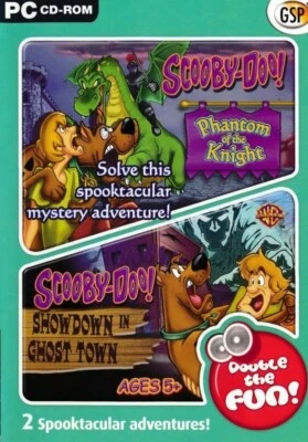 Scooby Doo Double Pack - Phantom of the Knight & Showdown in Ghost Town PC - NEW - Image 1 of 2