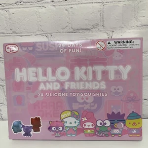 Hello Kitty And Friends Sanrio 24 Silikon Spielzeug Squishies Adventskalender Neu - Bild 1 von 3