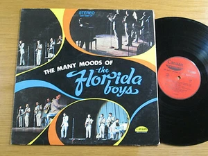 STEREO WHITE GOSPEL LP - THE FLORIDA BOYS - CANAAN 9680 - "THE MANY MOODS OF..." - Imagen 1 de 3