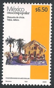 pp015 Mexico Creacion Popular MNH 2005 Sc#2494 Mc#3235l Et#cp015 paper 1 model - Picture 1 of 1