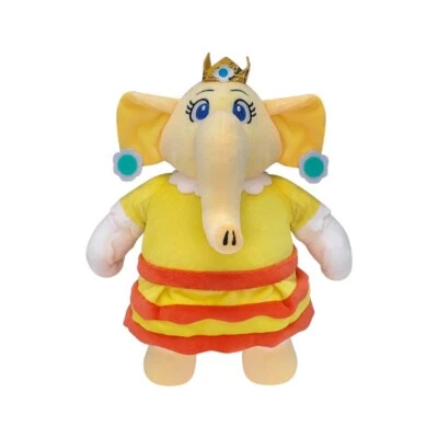 Muñeca de peluche de 28 cm Super Mario Bros Wonder Elephant Daisy Cosplay Gfit Foto 1 de 4
