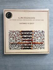 Barthold Kuijken-GPH Telemann Vinyl LP