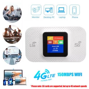 Routeur WiFi 4G/5G avec Emplacement Carte SIM, 150 Mbit/S WiFi pour Lte Mobile# - Photo 1/15