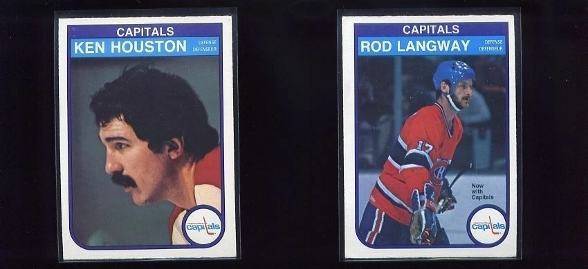 1982-83 O-Pee-Chee #368 Rod Langway Washington Capitals NM-MT - Image 1 of 1