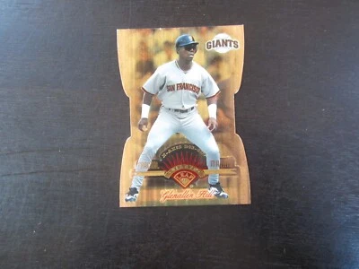 1997 Leaf Fractal Matrix X-Axis Die Cut # 269 Glenallen Hill Card (B62) Giants - Image 1 of 2