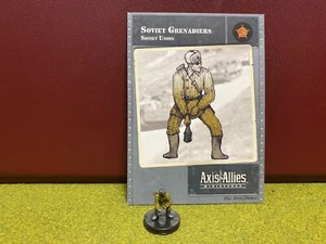 Axis & Allies Miniatures, World War II, Soviet, Soviet Grenadiers Soldier - Picture 1 of 1
