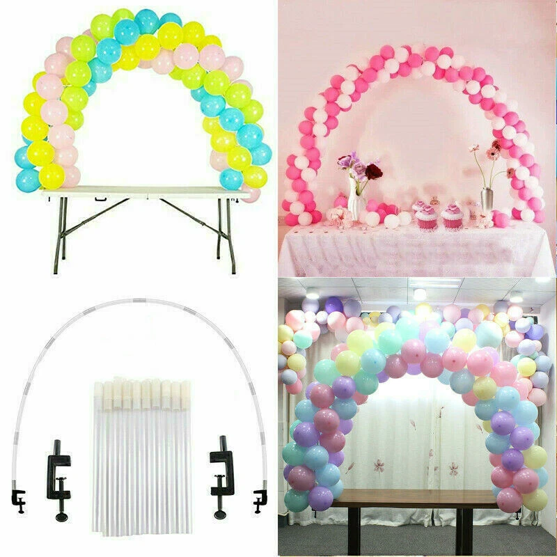 Large Balloon Arch Balloons Column Stand Base Kit Wedding Birthday Party Decor - Image 1 of 4
