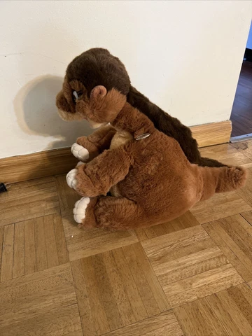 Vintage GUND Land Before Time Little Foot 18" Plush Dinosaur 1988 Cover