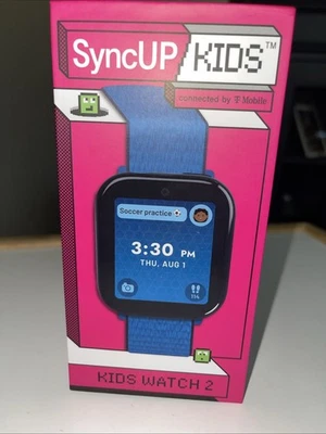 T-Mobile SyncUp Kids Watch 2nd Gen - Black - Image 1 of 4