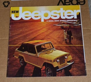 VTG 1966 New Jeepster 12 Page Jeep Brochure Form 66-18 - Picture 1 of 7