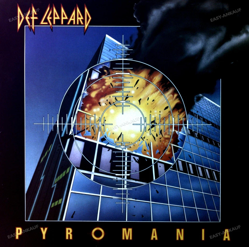 Def Leppard - Pyromania LP (VG) . - Image 1 of 1
