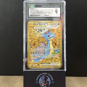 Pokemon - Lapras ex - 164 Sv: Scarlet & Violet Promo Cards Hyper Rare CGC 9 - Picture 1 of 2
