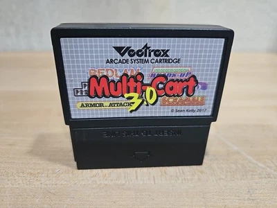 Vectrex Multi-Cart 3.0 Sean Kelly 2017 Game Arcade System Cartridge - Image 1 of 3