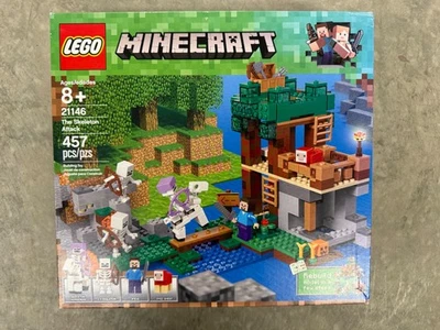 NEW IN BOX LEGO Minecraft 21146 The Skeleton Attack - Image 1 of 4