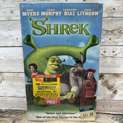SHREK Special Edition Big Box (VHS, 2001) New Sealed - Image 1 of 4