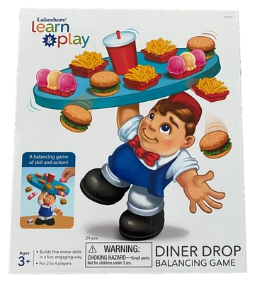 Lakeshore Learn & Play DINER DROP Balancing Game Fine Motor Skills Ages 3+ - Image 1 of 4