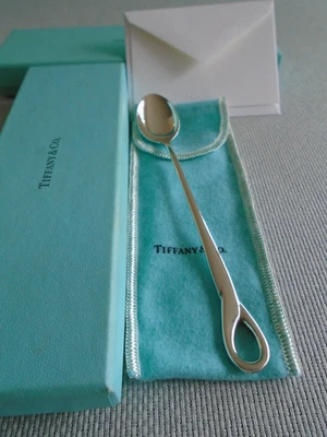 PLATA ESTERLINA TIFFANY ~ COMO NUEVA ~ CUCHARA BEBÉ 'PADOVA' ~ BOLSA, CAJA, TARJETA Foto 1 de 4
