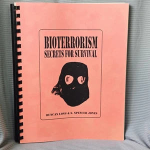 Bioterrorism Secrets For Surviving The Coming  Long & Jones 1998 Spiral Bound PB - Picture 1 of 7