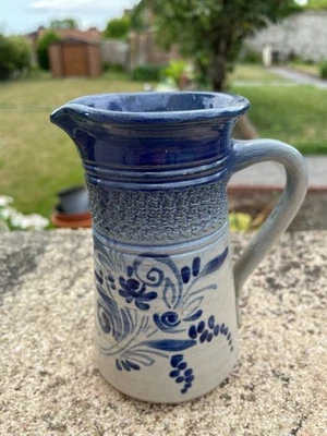 PICHET EN GRES D'ALSACE SIGNE DANY TONIN DE 12 CM - Photo 1/4