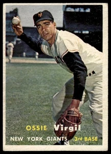 1957 Topps #365 Ossie Virgil - Picture 1 of 2