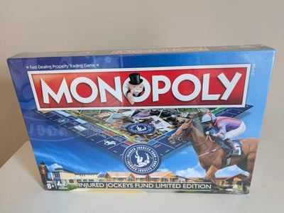 Monopoly Injured Jockeys Fund Limited Edition Board Game - Brand New & Sealed  - Image 1 of 4