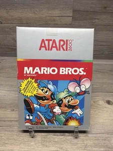 Mario Bros. (Atari 2600, 1982) Cartridge And Box Only Tested - Picture 1 of 15