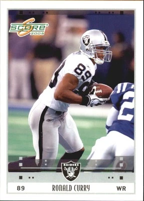 2005 Score Glossy #208 Ronald Curry - FB - Image 1 of 2