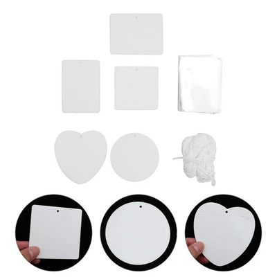  Customizable Air Freshener Sublimation Car Pack Hanging Airfreshener - Image 1 of 4