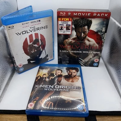 The Wolverine + X-Men Origins:Wolverine Blu-ray (2013) Hugh Jackman - Image 1 of 4