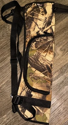 Carol Archery Arrow Quiver Nylon Adjustable Strap Camo Hunting  - Image 1 of 3