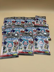 P.A. Francobolli Sport NFL Serie 3 - 11 confezioni - 36 francobolli NFL ciascuno - Foto 1 di 2