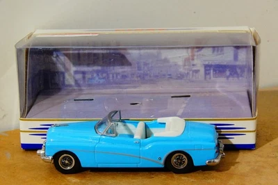MODELO FUNDIDO EM ESCALA 1/43, DINKY DY-29, 1953 BUICK SKYLARK CONVERSÍVEL. V.G. Caixa. - Imagem 1 de 4