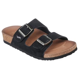 Womens Skechers Arch Fit Granola Black Slip On Sandals - Picture 1 of 7