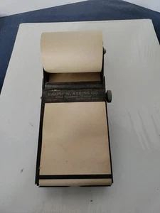 Antique Desk Note Roll Holder - From Waterville, Me. - Telephone No. 928 - Picture 1 of 10