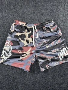Pantalones Cortos Darc Sport Wolves Camuflados Malla XL Limitados 379/1000 Cordón Gimnasio Ropa de Calle - Imagen 1 de 9