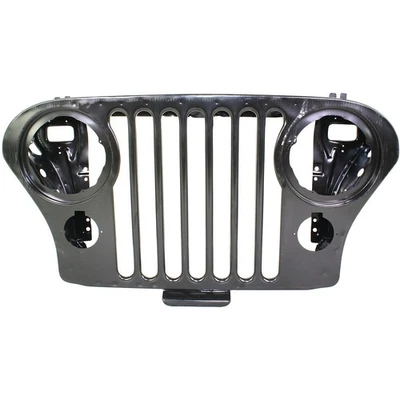 Grille For 76-86 Jeep CJ7 72-83 CJ5 Black Steel - Image 1 of 4