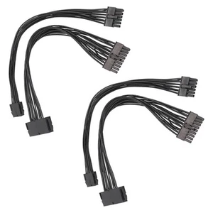 2 Satz/Los ATX 24-Pin auf 18-Pin Adapter-Stromkabel und 8-Pin auf 12-Pin AT3843 - Bild 1 von 9