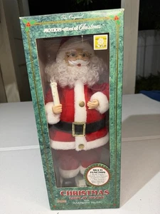Telco Motionettes Santa Claus Animated Music 12" 1996 VTG Works Great Vintage - Picture 1 of 9