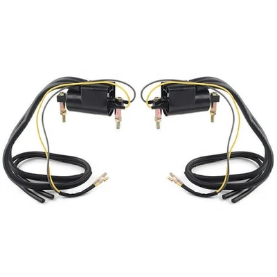 2Sets Ignition Coil For Kawasaki KZ Suzuki GS Honda CB 650 750 900 CB500 CB500F - Image 1 of 4