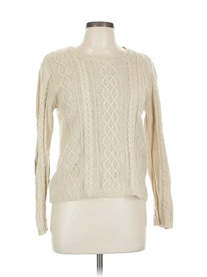 Suéter suéter monteau marfil para mujer L Foto 1 de 4