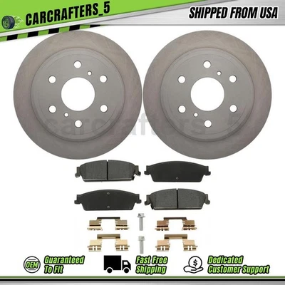 Juego de pastillas de freno de disco traseras para Cadillac Escalade EXT 2007-2013 6,2 L Foto 1 de 4