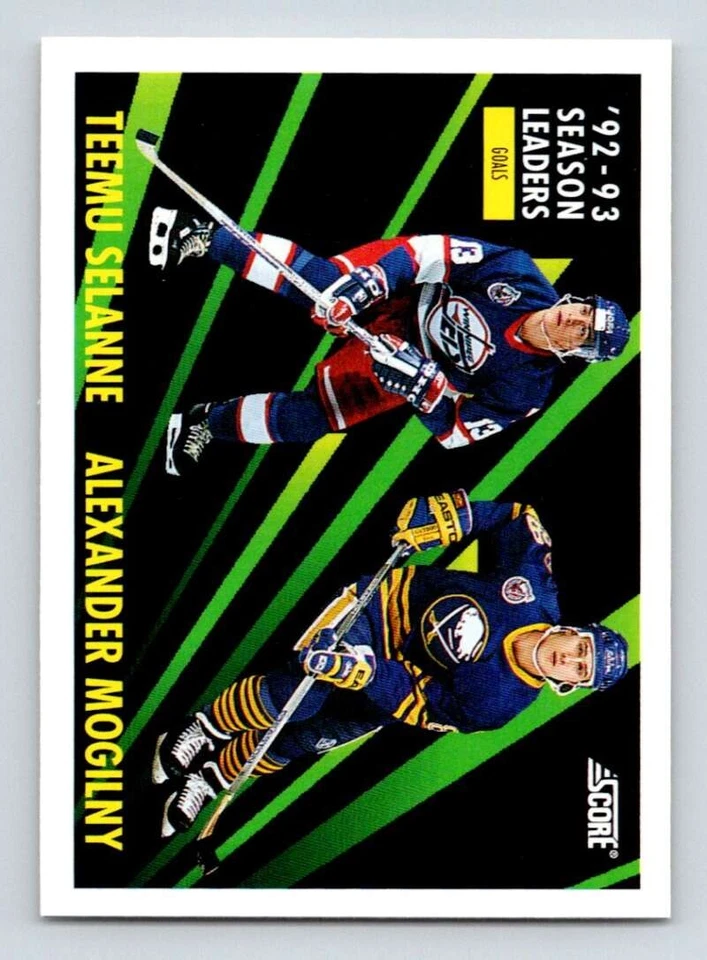 1993-94 Score American NHL Hockey Card Pick/Complete Your Set 401-600 - Image 1 of 1