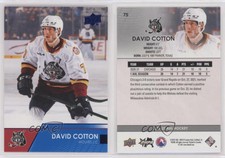 2021-22 Upper Deck AHL Blue David Cotton #75