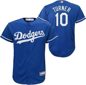 Outerstuff Justin Turner Los Angeles Dodgers #10 Blue Alternate Jersey -... - Picture 1 of 3