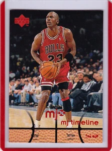 1998-99 Upper Deck MJX Michael Jordan Basketball Card #96- Bulls - Goat - Picture 1 of 2