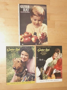 3mal Guter Rat für heute und morgen Zeitschrift + Schnittmusterbogen (1960+1964) - Bild 1 von 2