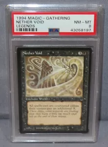 Nether Void PSA 8 Casi Nuevo-Nuevo Magic The Gathering Legends 1994 Inglés - Imagen 1 de 3