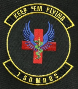 USAF 1ST SOMDOS - SPECIAL OPERATIONS MEDICAL SQUADRON - AIR FORCE PATCH - Bild 1 von 1